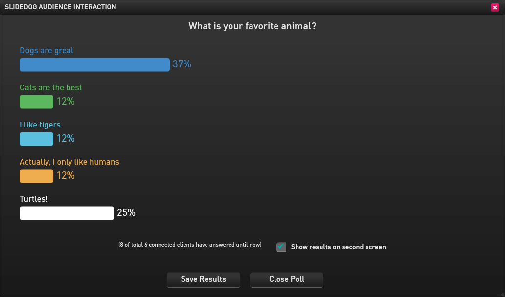 Slidedog Poll