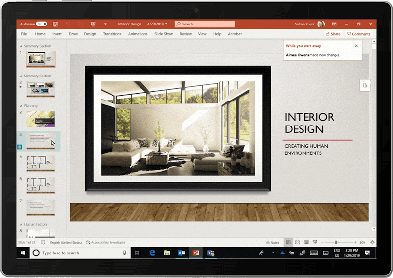 PowerPoint screenshot